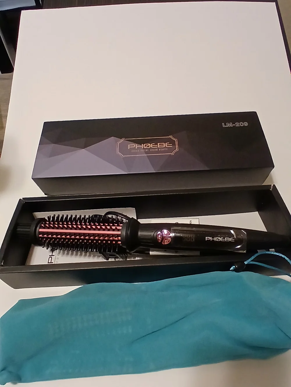PHOEBE Curling Iron Brush Brand New Styling Tool